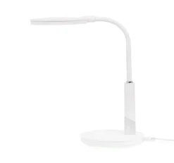 Sklep Kaja Biała lampka biurkowa, LED 10W, neutralna K-BL1237 BIAŁY z serii DINO* Lampki Biurkowe|Lampy Led