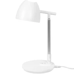 Sklep Kaja Biała lampka biurkowa, regulowana wysokość K-BL1528 BIAŁY z serii LOLEK* Lampki Biurkowe|Lampy Led