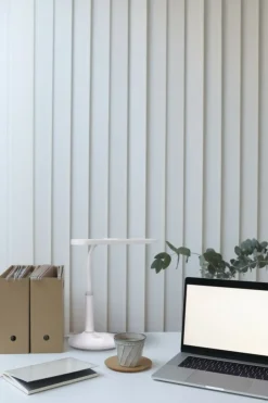 Sklep Kaja Biała lampka biurkowa, ruchome ramię K-BL1185 BIAŁY z serii DAFI* Lampki Biurkowe|Lampy Led
