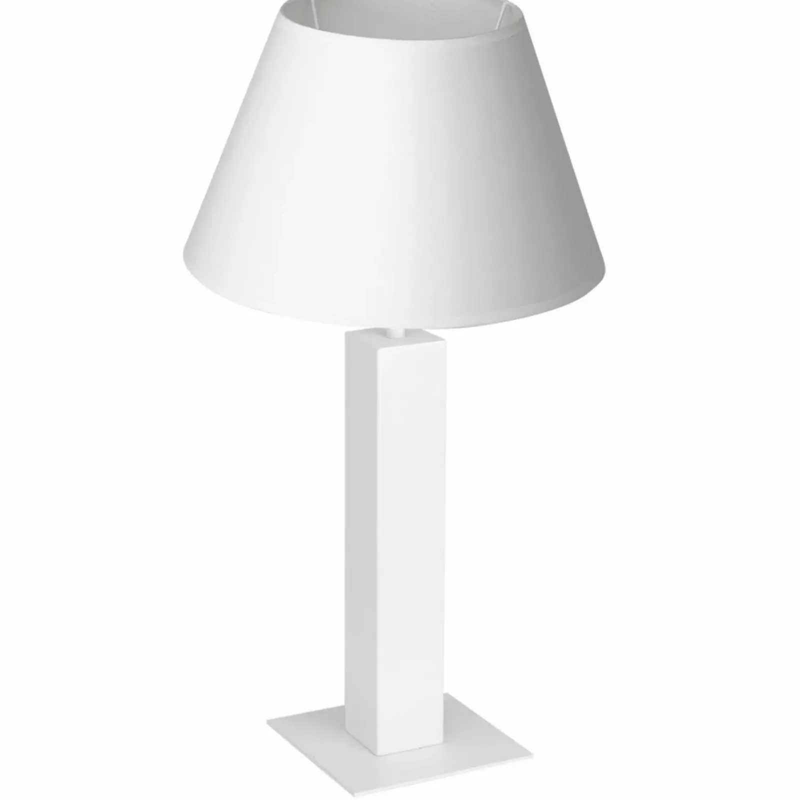 Sklep Kaja Biała lampka nocna, stołowa, do salonu LX 3609 z serii TABLE LAMPS* Lampki Stołowe Z Abażurem|Tradycyjne Lampki Stołowe