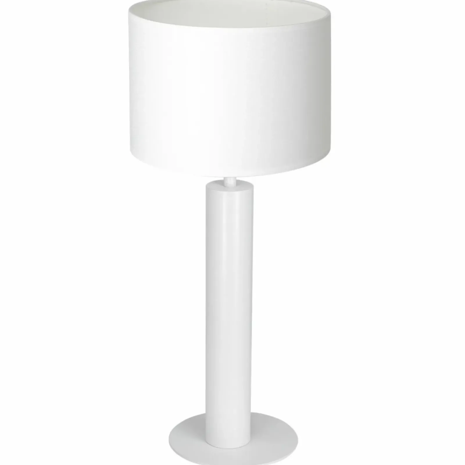 Sklep Kaja Biała lampka stołowa z klasycznym abażurem LX 3661 z serii TABLE LAMPS* Lampki Stołowe Z Abażurem|Tradycyjne Lampki Stołowe