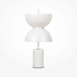 Sklep Kaja Biała, ledowa lampa stołowa, do salonu MOD178TL-L11W3K z serii KYOTO* Lampy Led|Nowoczesne Lampki Stołowe