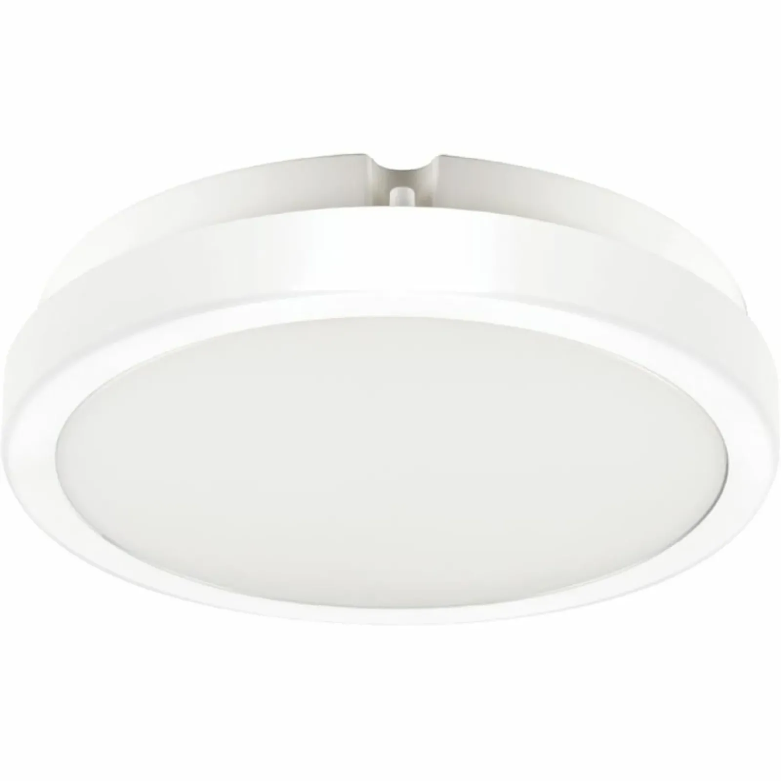 Sklep Kaja Biała, ledowa lampa sufitowa do łazienki ⌀18cm EKP0468 VERA | Kaja* Lampy Led|Plafony Zewnętrzne