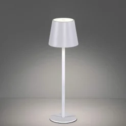 Sklep Kaja Biała, ledowa lampka na szafkę nocną 19250-16 EURIA | Kaja Oświetlenie* Lampki Biurkowe|Lampy Led