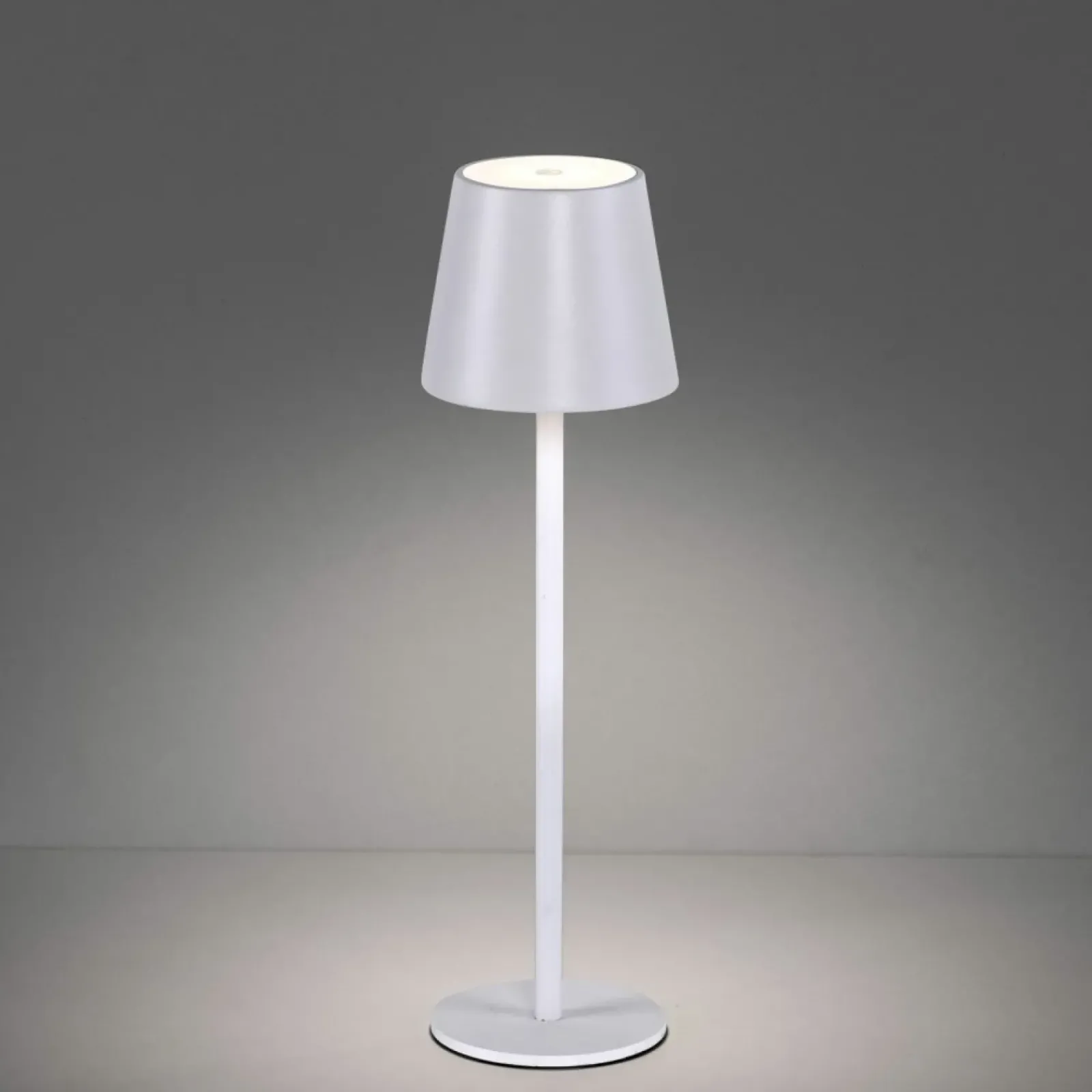 Sklep Kaja Biała, ledowa lampka na szafkę nocną 19250-16 EURIA | Kaja Oświetlenie* Lampki Biurkowe|Lampy Led