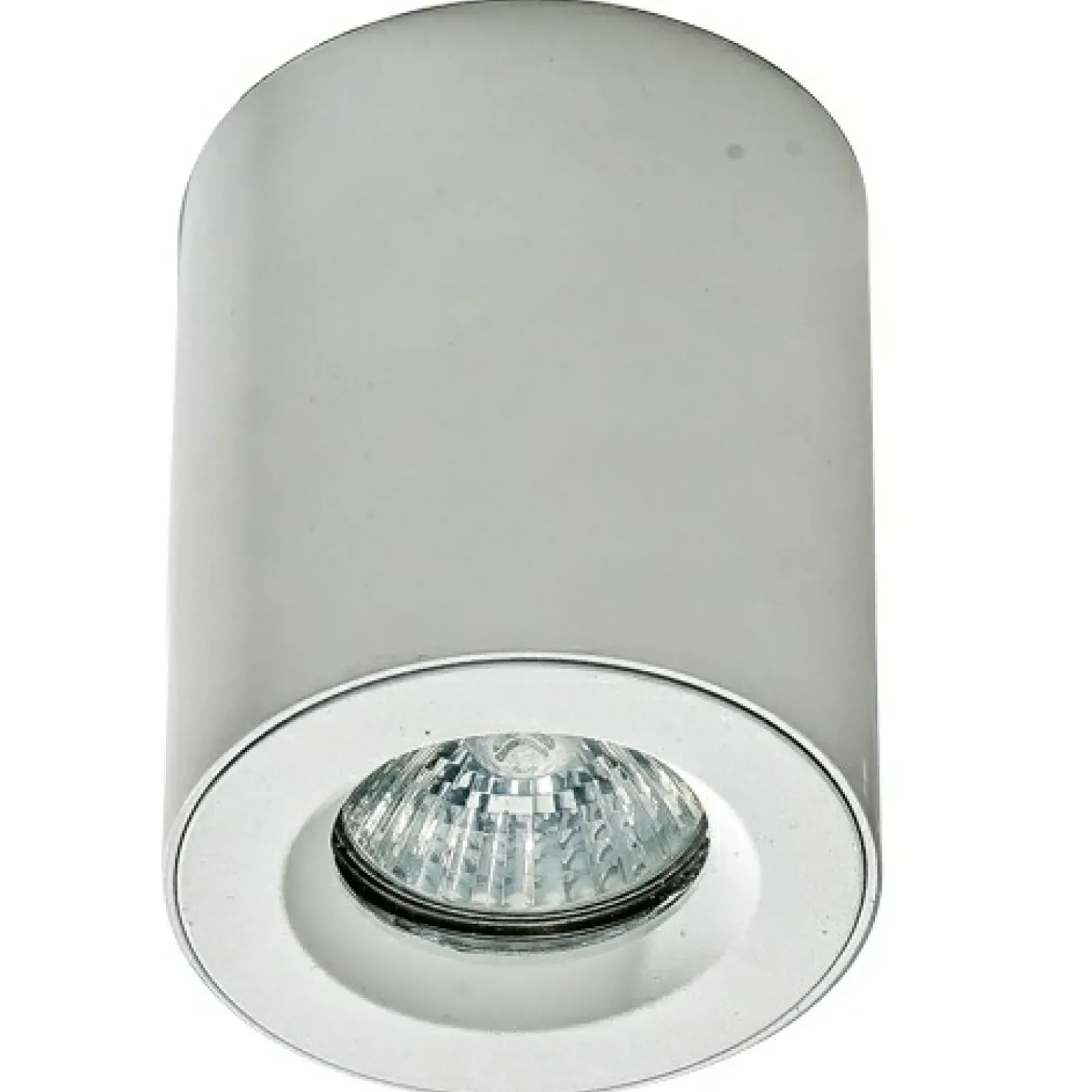 Sklep Kaja Biała, matowa tuba natynkowa GU10 do holu ⌀8cm AZ2559 ARO | Kaja* Lampy Do Łazienki