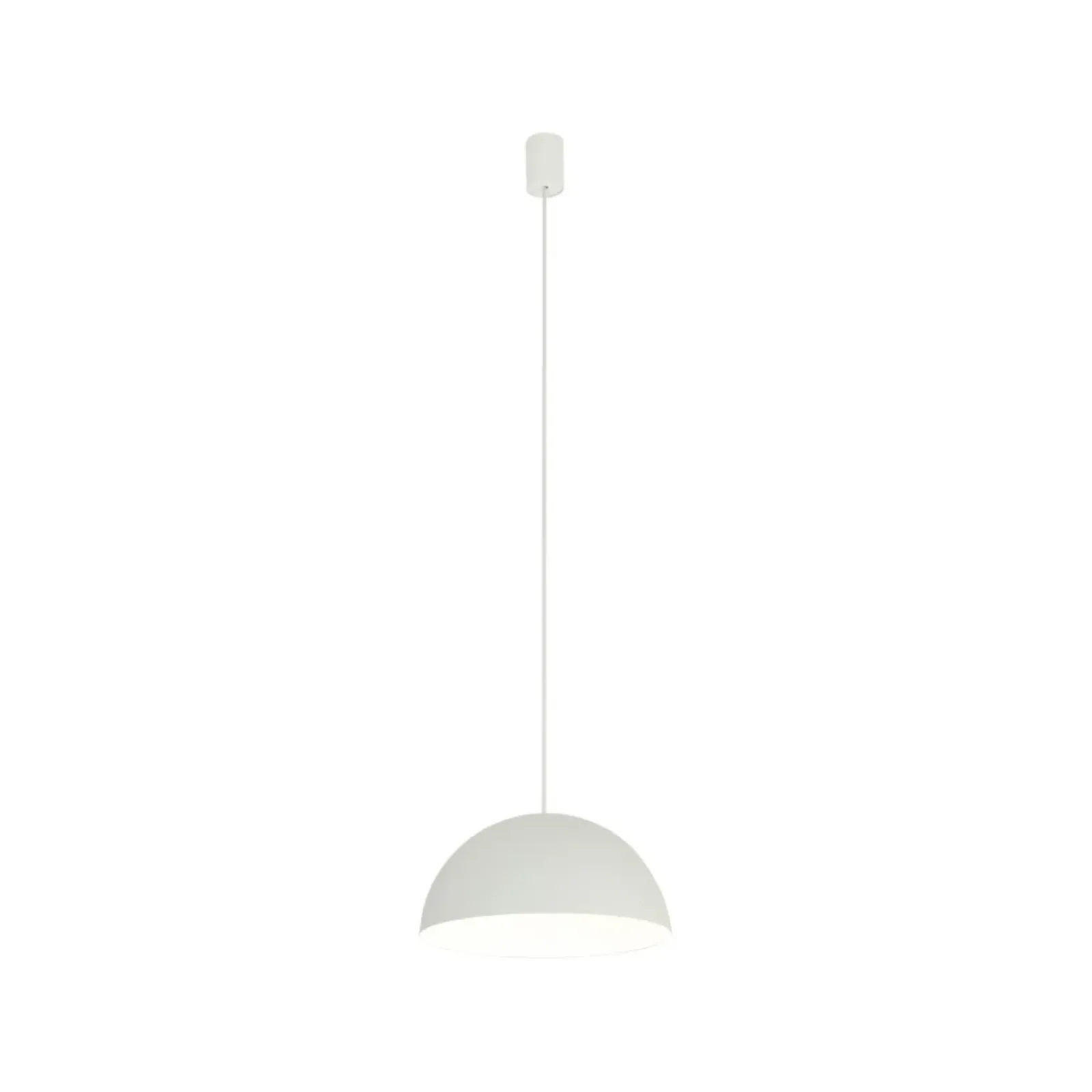 Sklep Kaja Biała, minimalistyczna lampa wisząca ⌀33cm 10695 HEMISPHERE | Kaja biały Sale