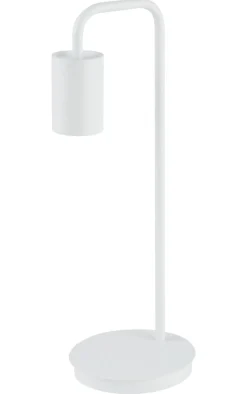 Sklep Kaja Biała, minimalistyczna lampka biurkowa SIG 50313 z serii LUIS | Kaja* Lampki Biurkowe