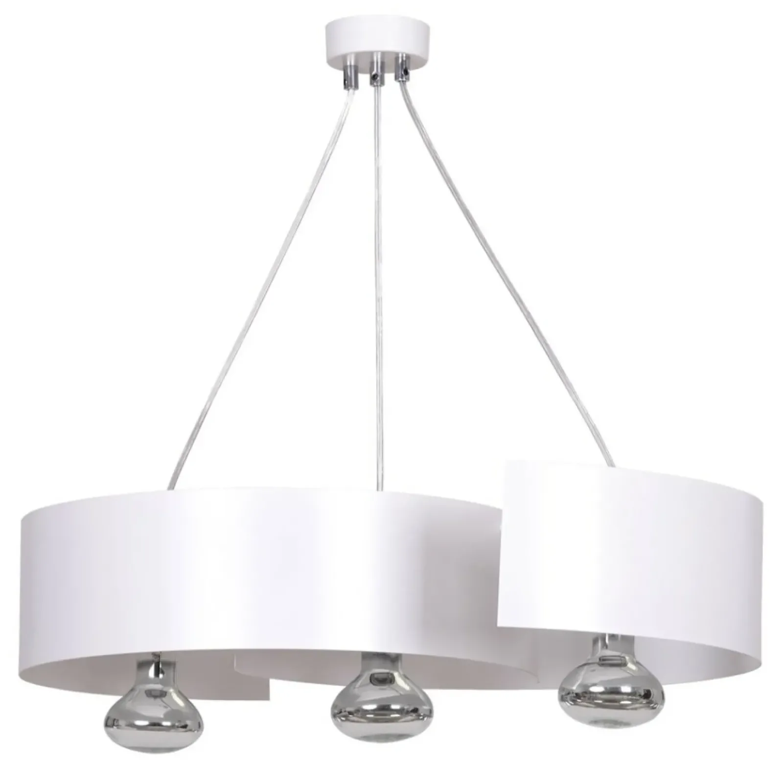 Sklep Kaja Biała, nietuzinkowa lampa wisząca do kuchni 306/3 VIXON | Kaja Outlet