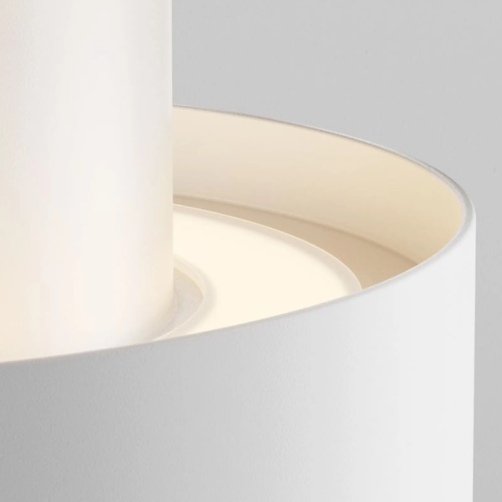 Sklep Kaja Biała, niska tuba natynkowa LED 3000K ⌀12cm C009CW-L16W z serii PLANET* Lampy Led
