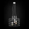 Sklep Kaja Biała, nowoczesna lampa wisząca do sypialni 67795 LANA | Kaja Shop