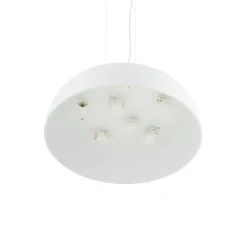 Sklep Kaja Biała, nowoczesna lampa wisząca ⌀58cm 11233 SATELLITE | Kaja Cheap