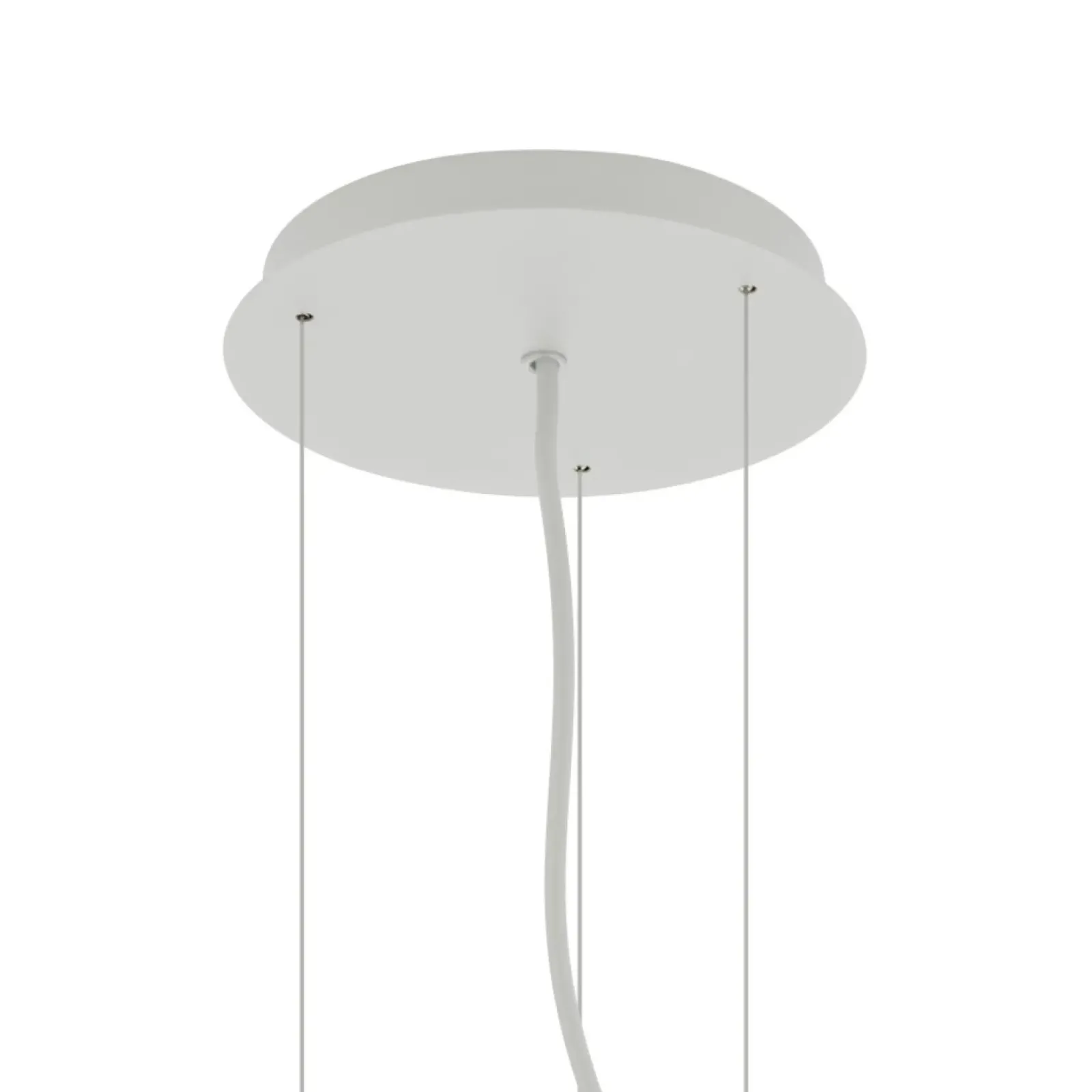 Sklep Kaja Biała, nowoczesna lampa wisząca ⌀58cm 11233 SATELLITE | Kaja Cheap
