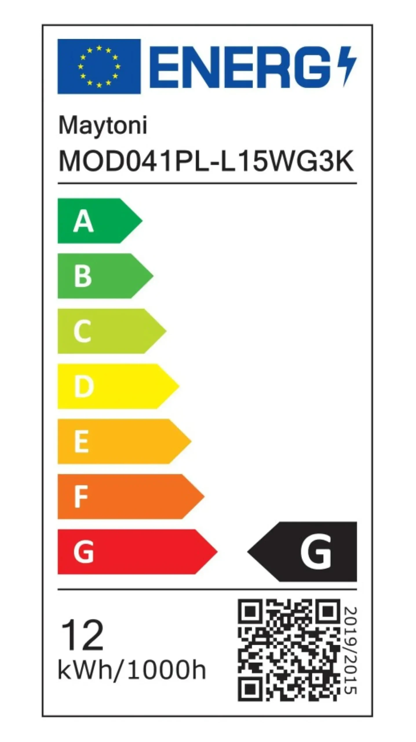 Sklep Kaja Biała, nowoczesna lampa wisząca, do kuchni MOD041PL-L15WG3K z serii EL Hot