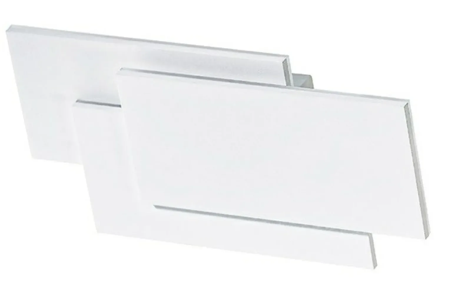 Sklep Kaja Biała, nowoczesna, płaska lampa ścienna AZ2199 CLOVER SQUARE | Kaja* Lampy Led
