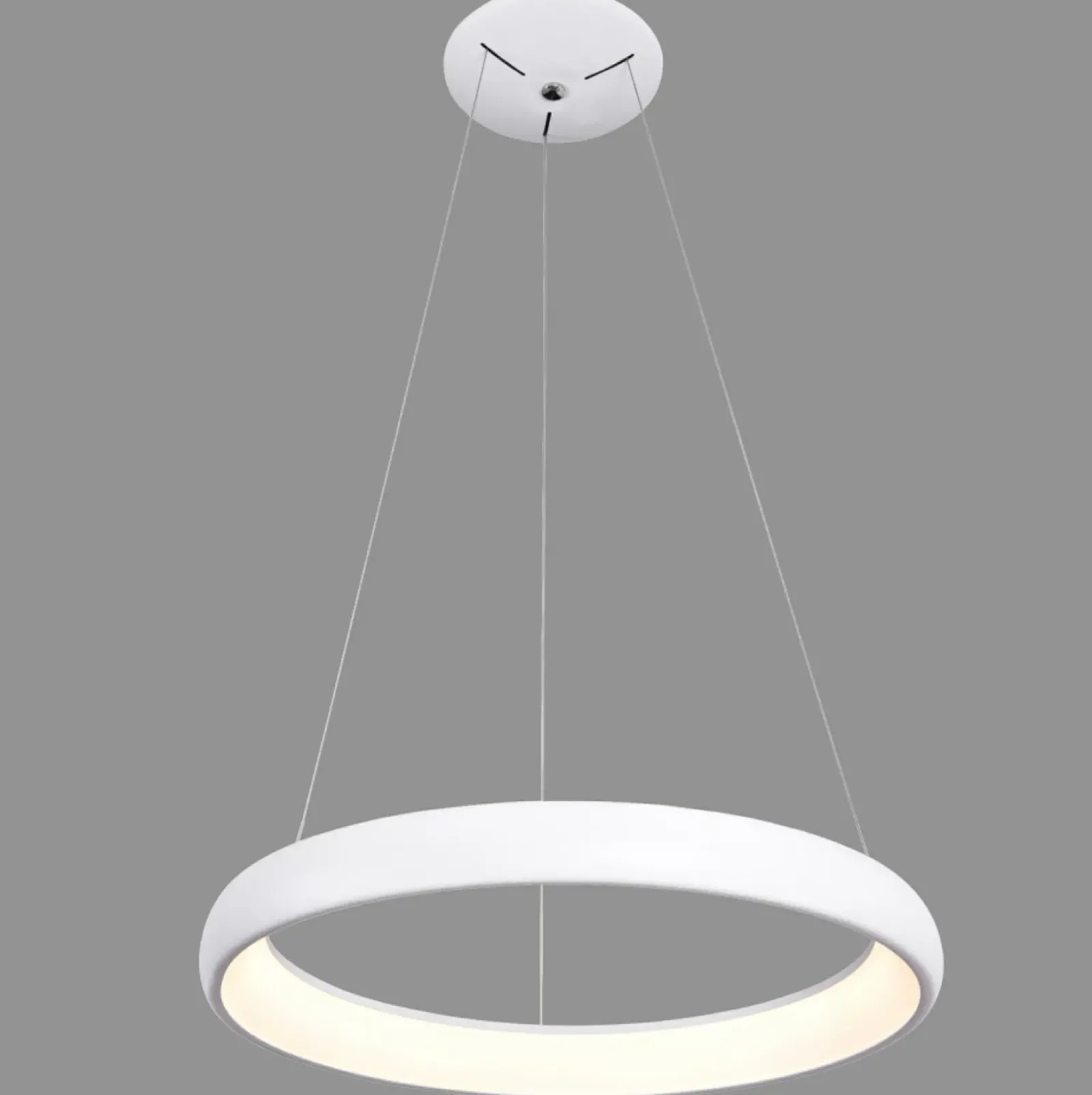 Sklep Kaja Biała obręcz wisząca LED ⌀51cm 5280-840RP-WH-3 ALESSIA | Kaja Cheap