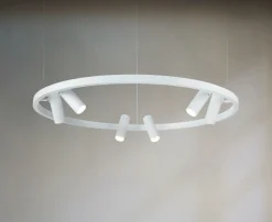 Sklep Kaja Biała obręcz wisząca z tubami MOD102PL-L42W SATELLITE | Kaja Cheap