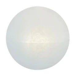 Sklep Kaja Biała, ogrodowa kula świecąca ⌀40cm LP-JH-1095-450 GAJA | Kaja* Lampy Ogrodowe Stojące
