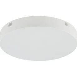 Sklep Kaja Biała, okrągła lampa sufitowa LED ⌀30cm 3000K 10405 LID ROUND LED* Lampy Led|Plafony Klasyczne