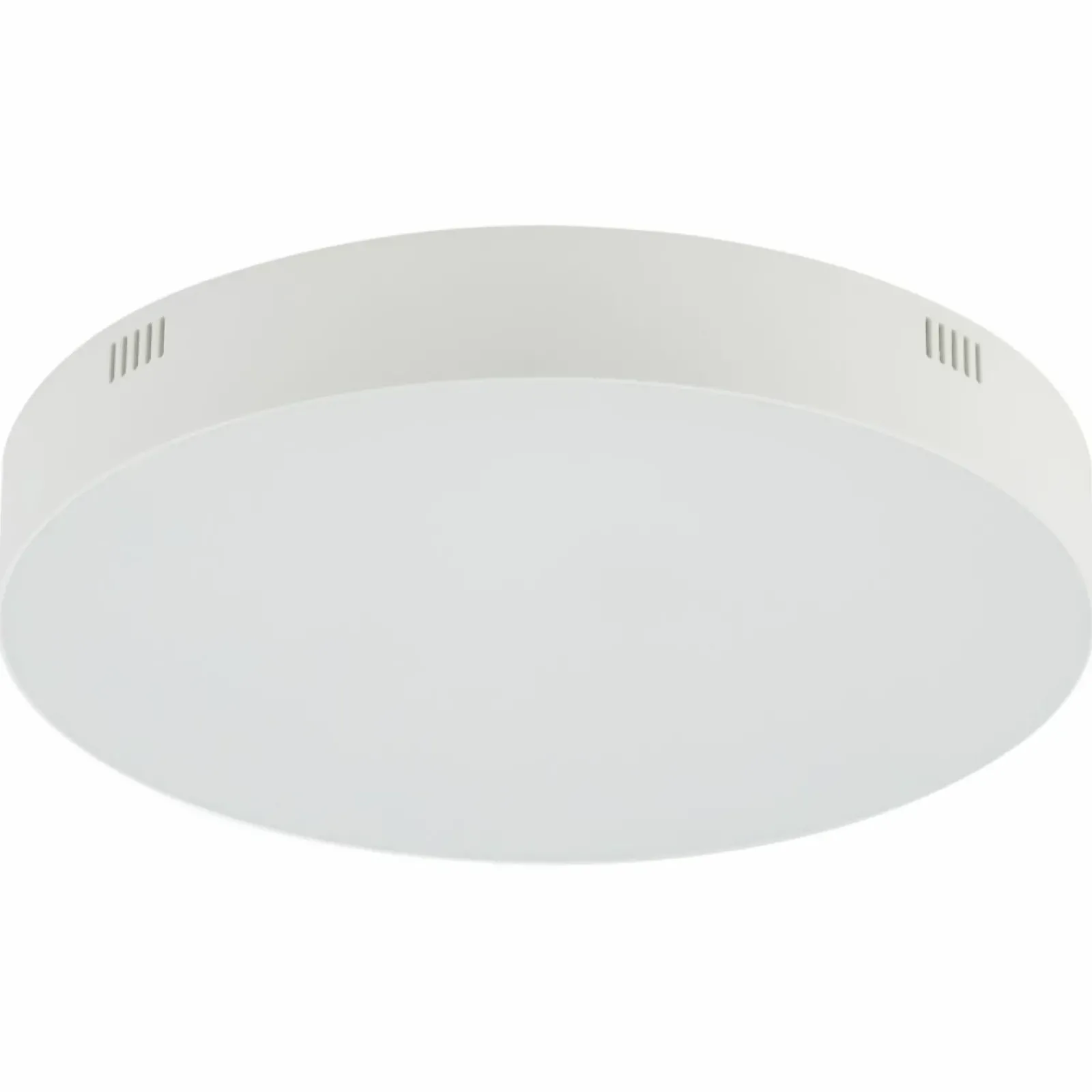 Sklep Kaja Biała, okrągła lampa sufitowa LED ⌀30cm 3000K 10405 LID ROUND LED* Lampy Led|Plafony Klasyczne