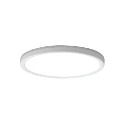 Sklep Kaja Biała, okrągła lampa sufitowa ⌀30 PLF-63452-300R-28W-WH CORTE | Kaja* Lampy Led|Plafony Nowoczesne