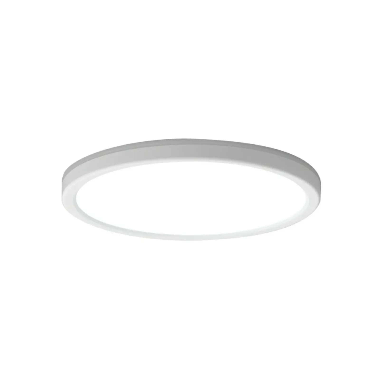 Sklep Kaja Biała, okrągła lampa sufitowa ⌀30 PLF-63452-300R-28W-WH CORTE | Kaja* Lampy Led|Plafony Nowoczesne