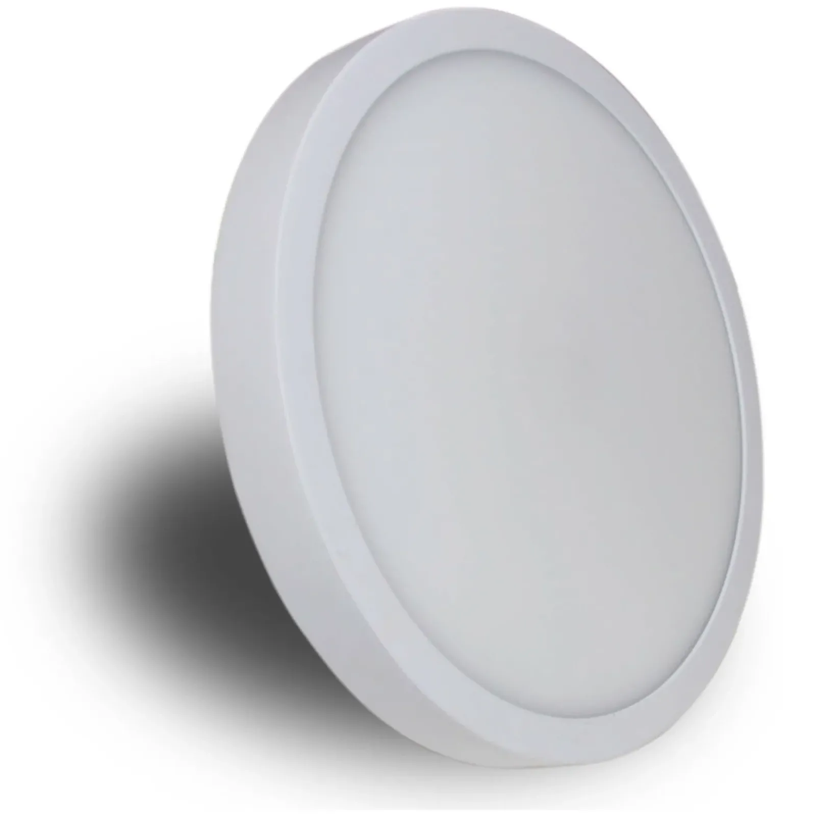 Sklep Kaja Biała, okrągła, ledowa lampa ⌀40 LP-2526/1C-40 WH LORIA | Kaja* Lampy Led|Plafony Nowoczesne