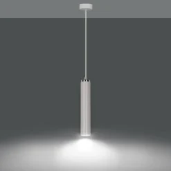 Sklep Kaja Biała pojedyncza lampa wisząca z gwintem GU10 955/1 | Kaja Oświetlenie Best Sale