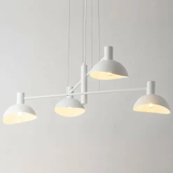 Sklep Kaja Biała, ponadczasowa lampa wisząca do sypialni SIG 40530 z serii ARTIS biały Fashion