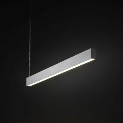 Sklep Kaja Biała, pozioma listwa LED na zwisach TK 18079 LUXE WHITE | Kaja Outlet