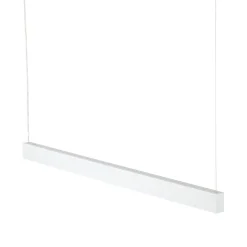 Sklep Kaja Biała, pozioma listwa LED na zwisach TK 18079 LUXE WHITE | Kaja Outlet