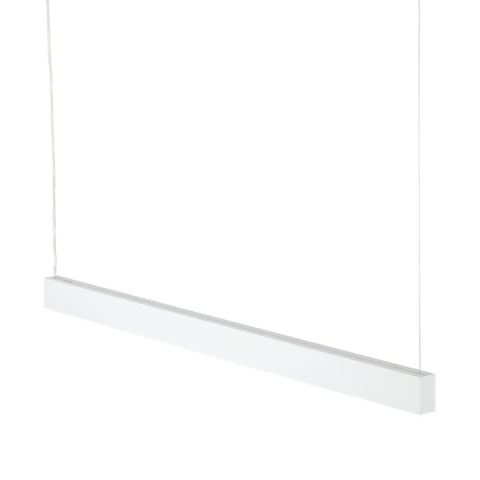 Sklep Kaja Biała, pozioma listwa LED na zwisach TK 18079 LUXE WHITE | Kaja Outlet