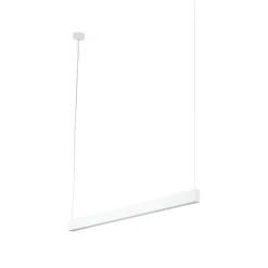 Sklep Kaja Biała, pozioma listwa LED na zwisach TK 18079 LUXE WHITE | Kaja Outlet