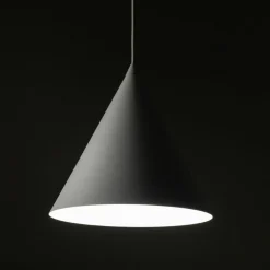 Sklep Kaja Biała, stożkowa lampa wisząca do kuchni ⌀25cm TK 10008 CONO | Kaja Hot