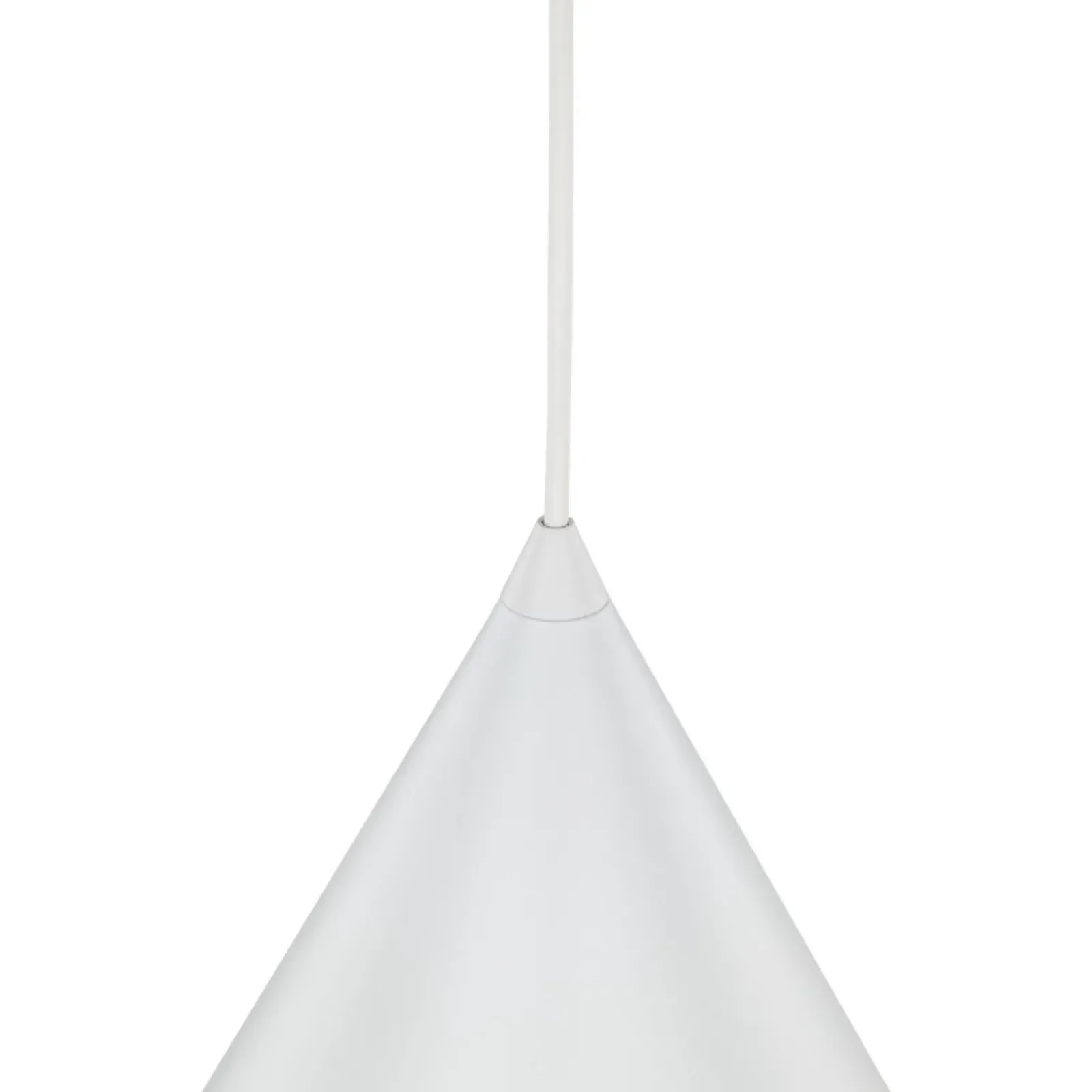 Sklep Kaja Biała, stożkowa lampa wisząca do kuchni ⌀25cm TK 10008 CONO | Kaja Hot