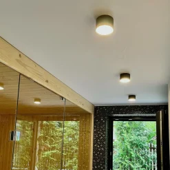 Sklep Kaja Biała tuba downlight LED do łazienki LP-6331/1C IP54 BK z serii KENDAL* Lampy Led