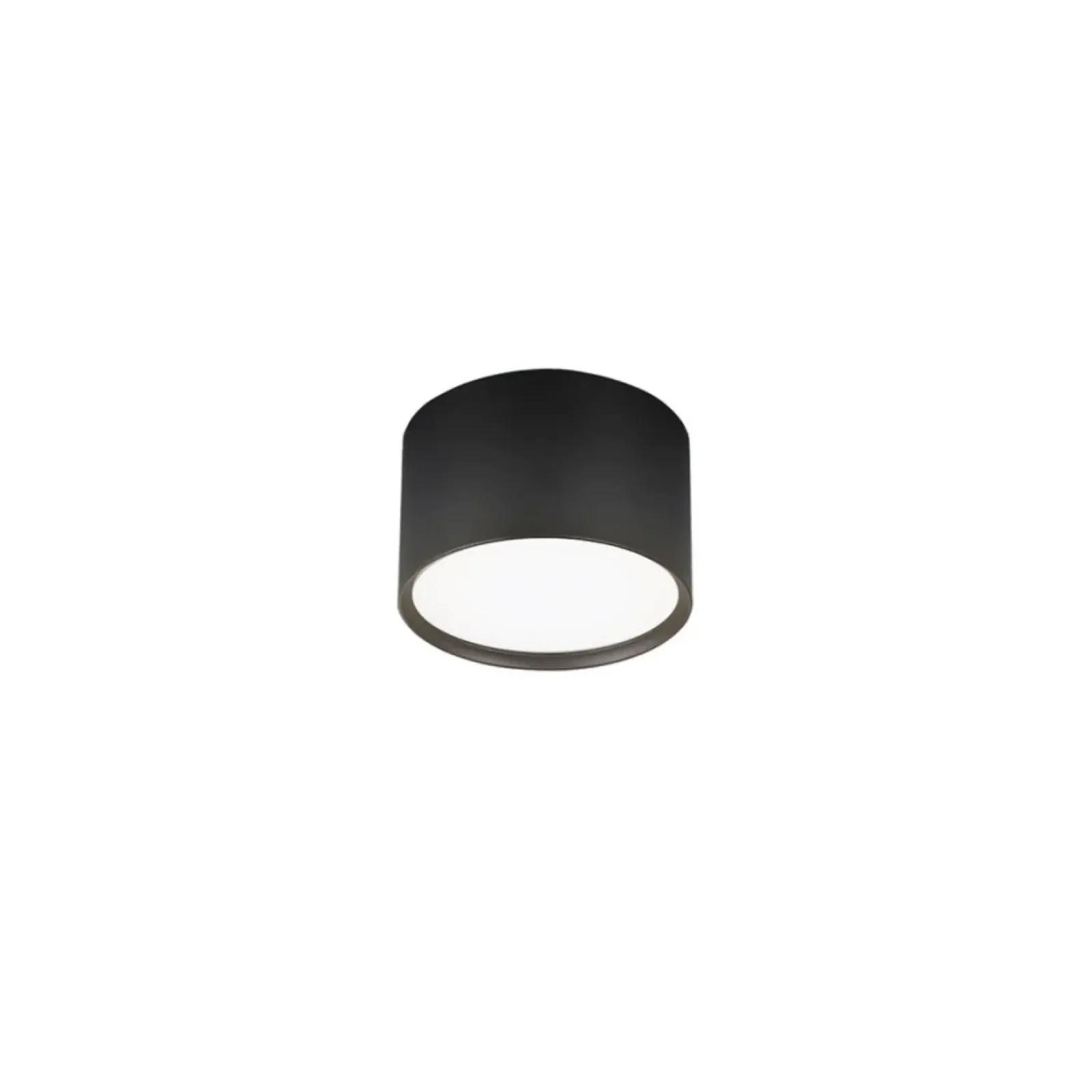 Sklep Kaja Biała tuba downlight LED do łazienki LP-6331/1C IP54 BK z serii KENDAL* Lampy Led