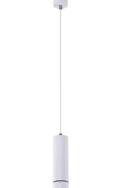 Sklep Kaja Biała wąska lampa wisząca LED nad stół AZ4068 GALILEO | Kaja biały Clearance