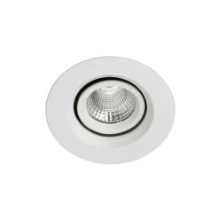 Sklep Kaja Białe, okrągłe oczko LED 3000K DA-401C/WK-WW/50 TORRES | Kaja* Lampy Led|Lampy Do Łazienki