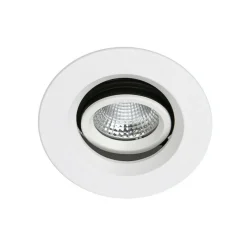 Sklep Kaja Białe, okrągłe oczko LED 3000K DA-401C/WK-WW/50 TORRES | Kaja* Lampy Led|Lampy Do Łazienki
