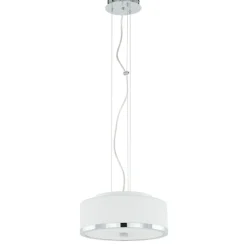 Sklep Kaja Biało, srebrna lampa wisząca MA01806CD-002 LORIS | Kaja Oświetlenie Clearance