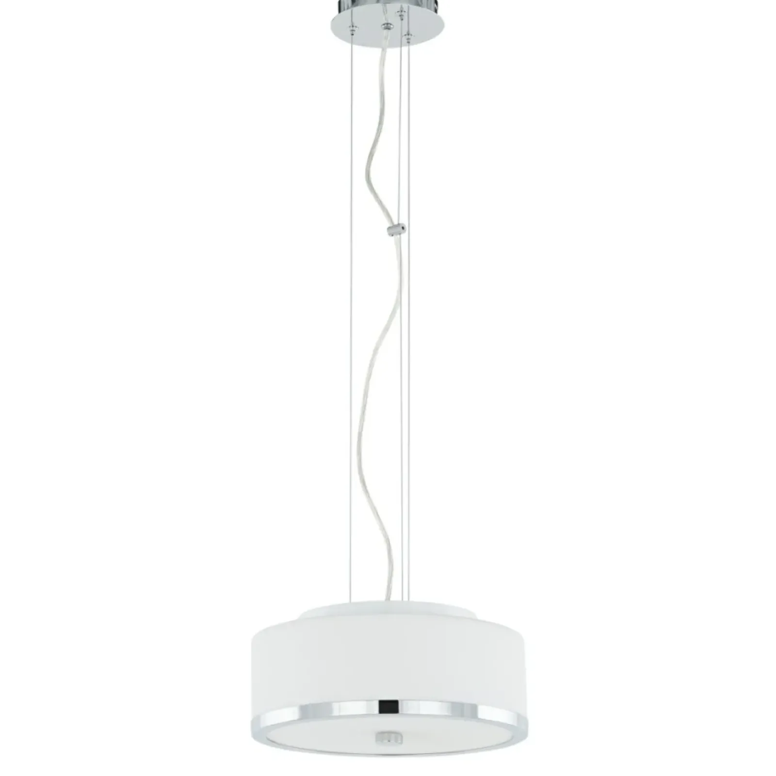Sklep Kaja Biało, srebrna lampa wisząca MA01806CD-002 LORIS | Kaja Oświetlenie Clearance