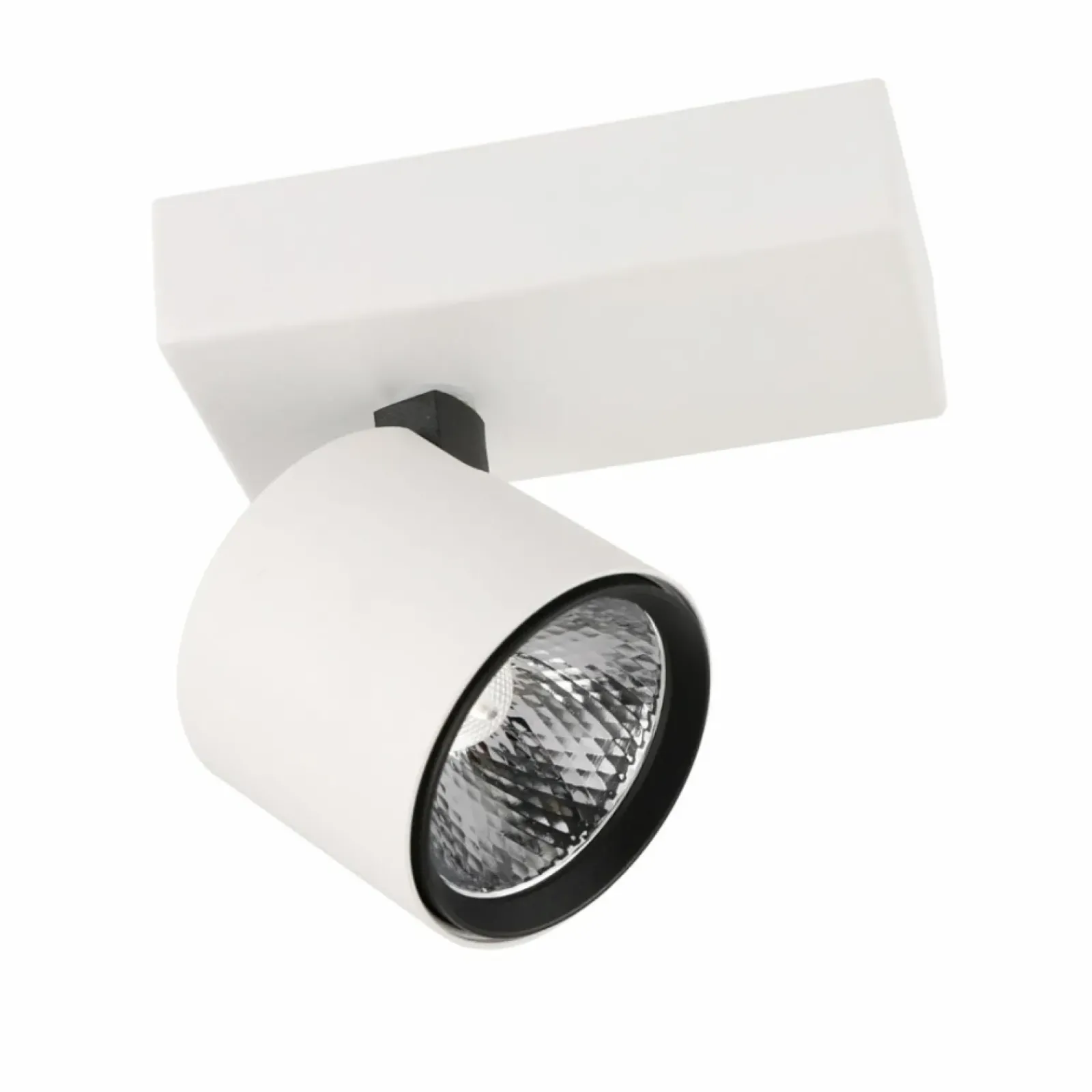 Sklep Kaja Biało-czarna lampa LED reflektor SPL-2854-1B-WH BONIVA | Kaja* Lampy Led