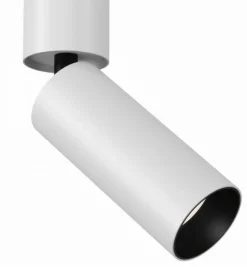 Sklep Kaja Biało-czarny reflektor LED 3000K 16cm C055CL-L12W3K-W-W - FOCUS LED* Lampy Led