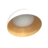Sklep Kaja Biało-drewniana lampa sufitowa plafon 13-24169 TRENTO | Kaja* Lampy Led|Plafony Nowoczesne