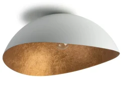 Sklep Kaja Biało-miedziana, stylowa lampa sufitowa SIG 40620 z serii SOLARIS New