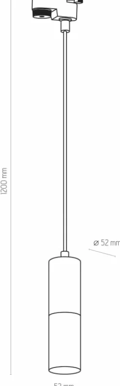 Sklep Kaja Biało-srebrna lampa do szyny 3-fazowej TK 4402 TRACER | Kaja* Szynoprzewody Natynkowe