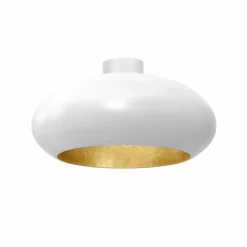 Sklep Kaja Biało-złota lampa sufitowa, do stylowego salonu LX 1676 z serii COMPO Clearance