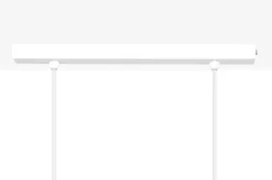Sklep Kaja Biało-złota lampa wisząca, cztery abażury K-5213 z serii VICTORIA* Żyrandole Z Abażurem|Żyrandole Z Abażurami