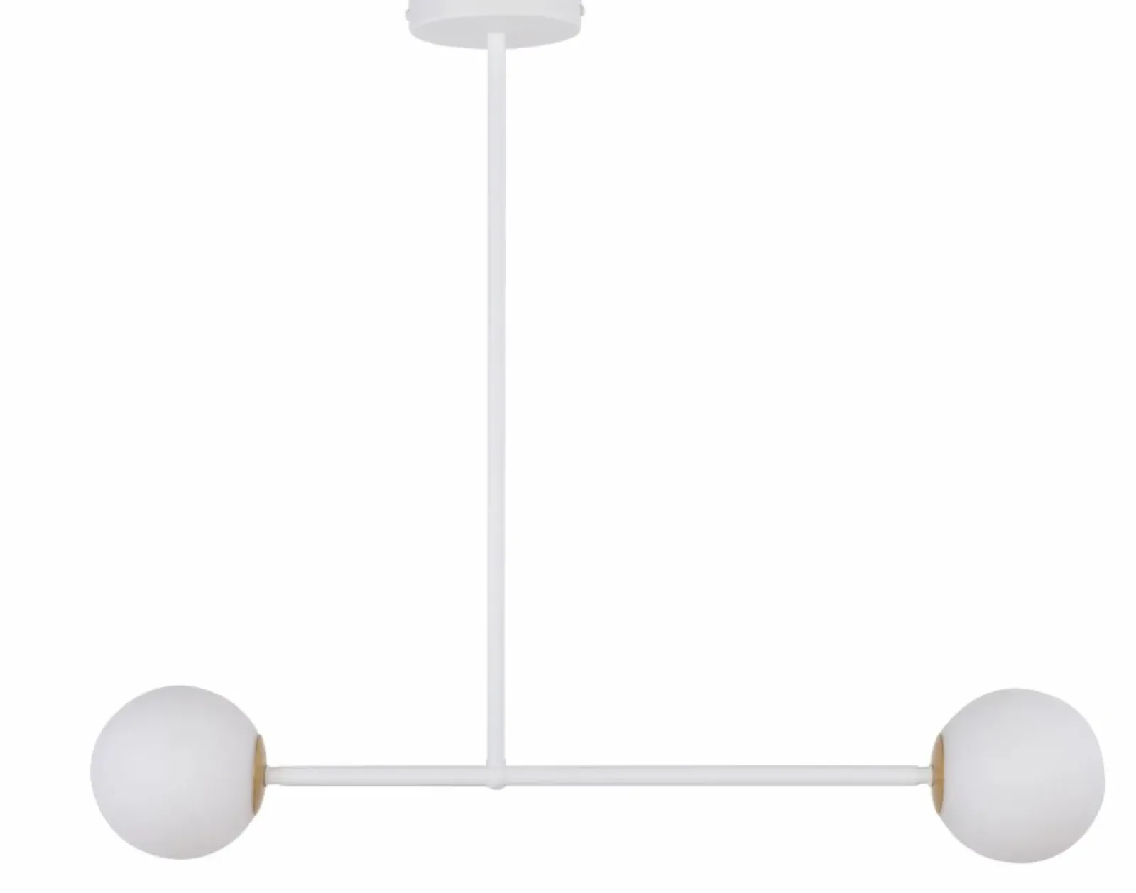 Sklep Kaja Biało-złota lampa wisząca do nowoczesnej kuchni SIG 33193 z serii GAMA biały Cheap